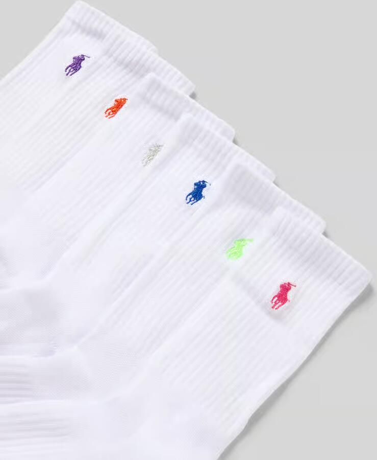 Polo Ralph Lauren Sokken met labelstitching in een set van 6 paar - Foto 2