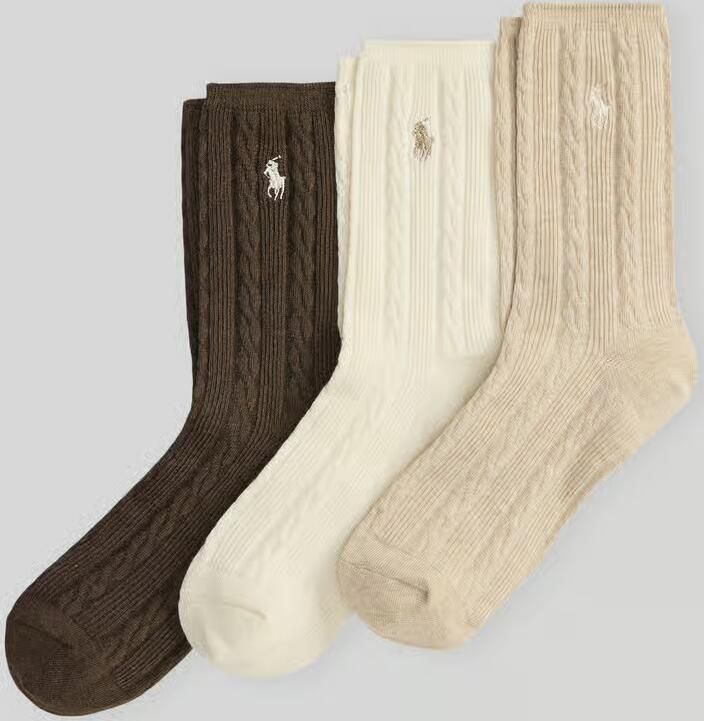 Polo Ralph Lauren Sokken van katoenmix in set van 3