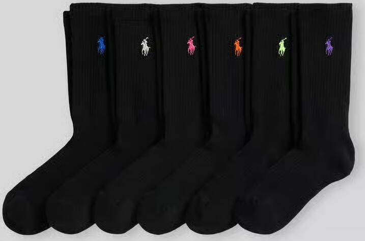 Polo Ralph Lauren Sokken van katoenmix in set van 6