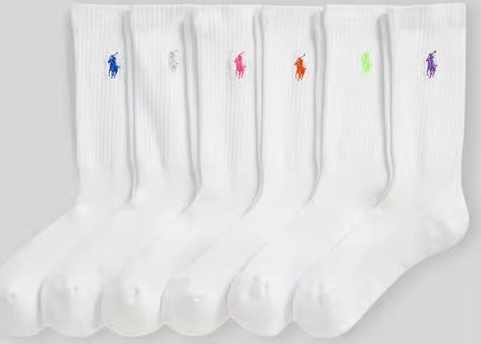 Polo Ralph Lauren Sokken met labelstitching in een set van 6 paar - Foto 3