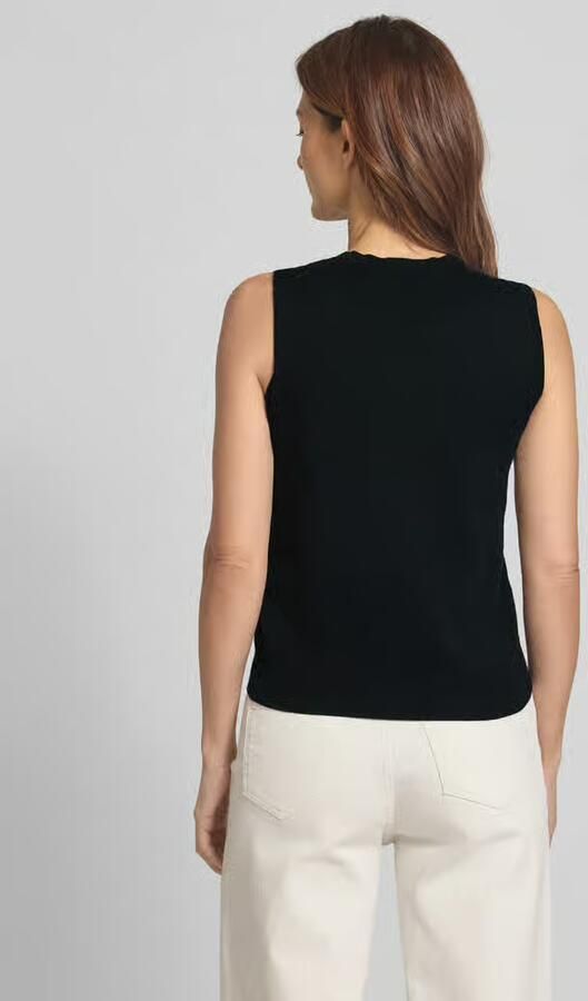 Polo Ralph Lauren Spencer met logostitching en ronde hals