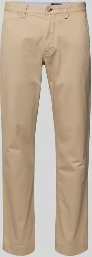 Polo Ralph Lauren Blauwe Patchwork Broek met Versleten Details Blue Heren