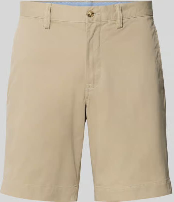 Polo Ralph Lauren Stretch straight fit korte broek met riemlussen model 'BEDFORD' - Foto 12