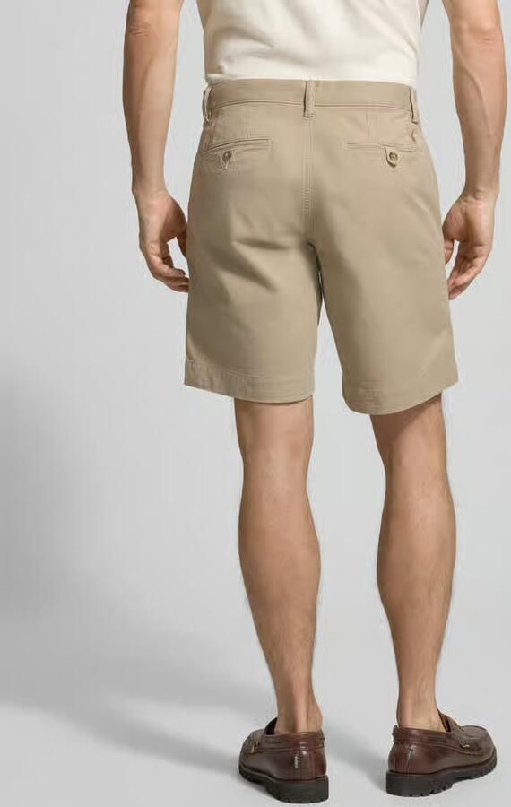 Polo Ralph Lauren Stretch straight fit korte broek met riemlussen model 'BEDFORD' - Foto 15