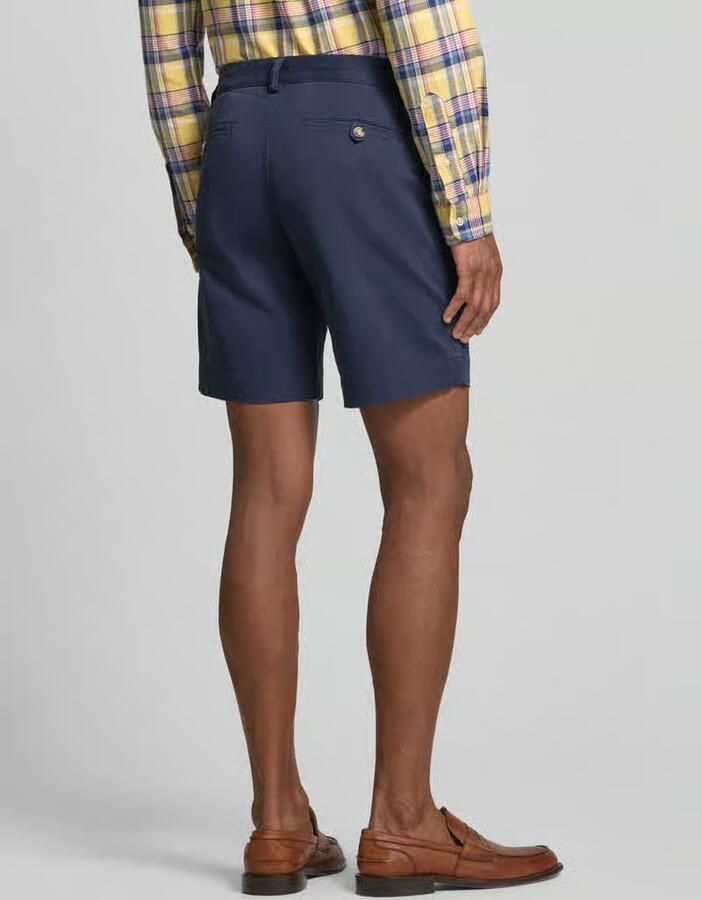 Polo Ralph Lauren Donkerblauwe Katoenen Shorts Regular Fit Blue Heren - Foto 4