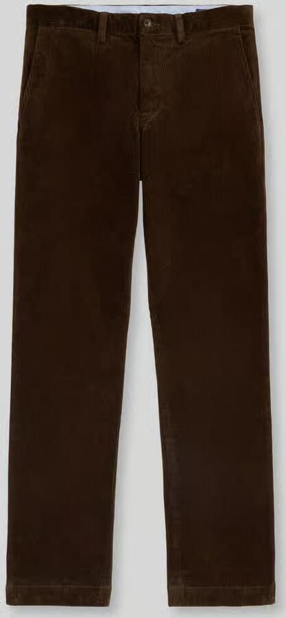 Polo Ralph Lauren straight fit corduroy broek van katoenmix