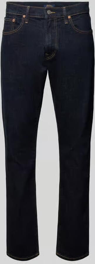 Polo Ralph Lauren straight fit jeans met raw denim look