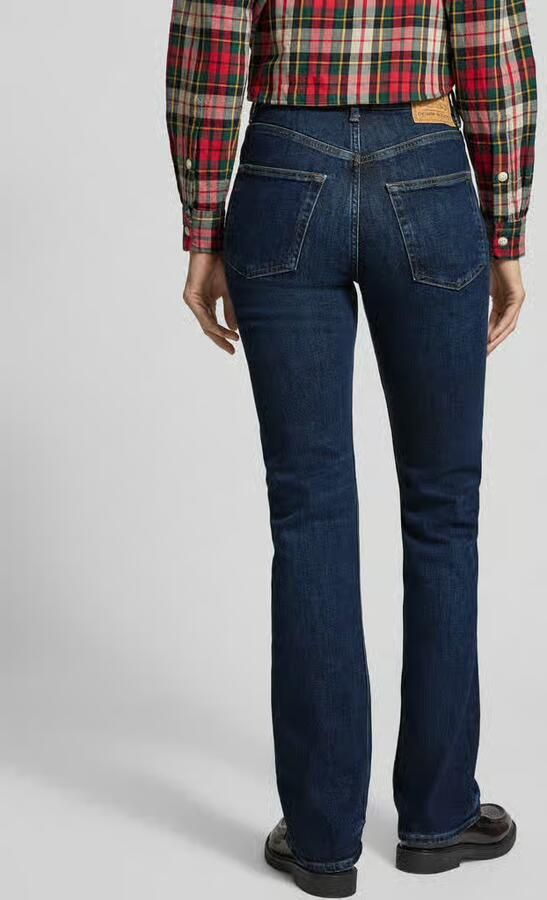 Polo Ralph Lauren straight fit jeans van katoenmix in 5-pocketmodel - Foto 3