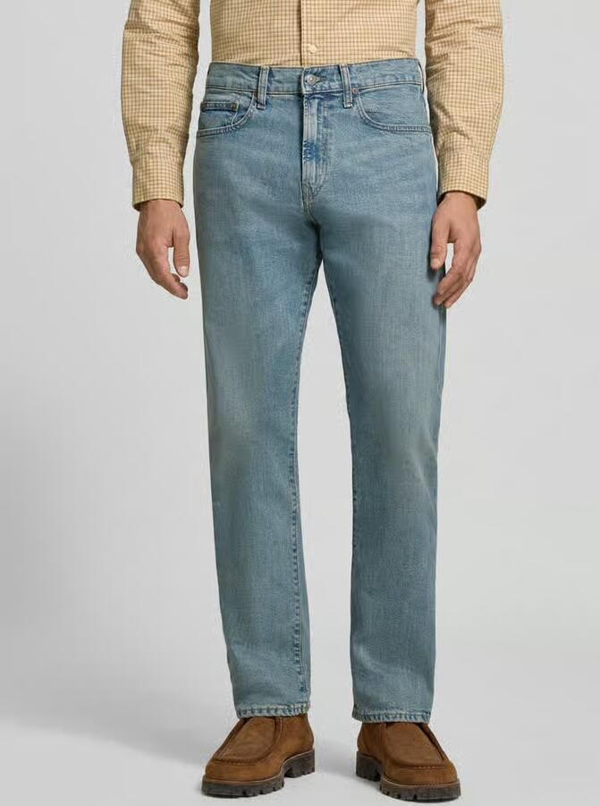 Polo Ralph Lauren straight fit jeans van puur katoen model 'HAMPTON' - Foto 4