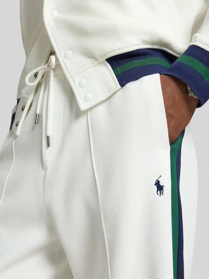 Polo Ralph Lauren Trainingsbroek BAS DE JOGGING DROIT EN DOUBLE KNIT TEXTURE