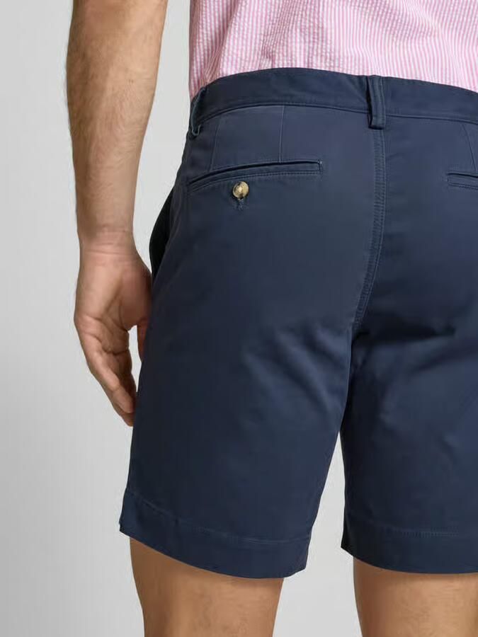 Polo Ralph Lauren Donkerblauwe Katoenen Shorts Regular Fit Blue Heren - Foto 7