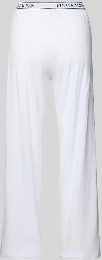 Polo Ralph Lauren Straight leg pyjamabroek met elastische band met label