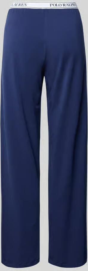 Polo Ralph Lauren Straight leg pyjamabroek met elastische band met label