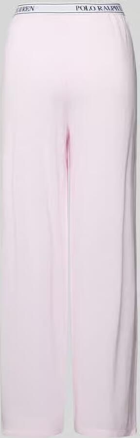 Polo Ralph Lauren Straight leg pyjamabroek met elastische band met label