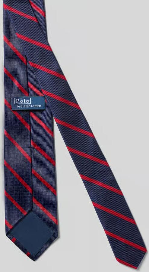Polo Ralph Lauren Stropdas van zijde met all-over motief model 'TIEU'