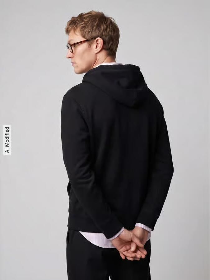 Polo Ralph Lauren Sweatjack met contrasterende capuchonvoering - Foto 2