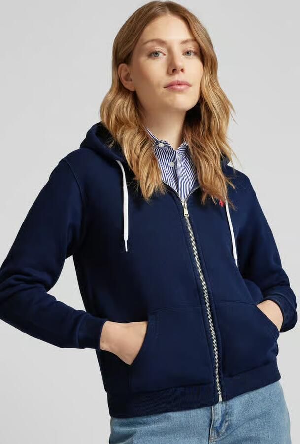 Polo Ralph Lauren Zachte katoenen hoodie met trekkoord Blue Dames - Foto 3