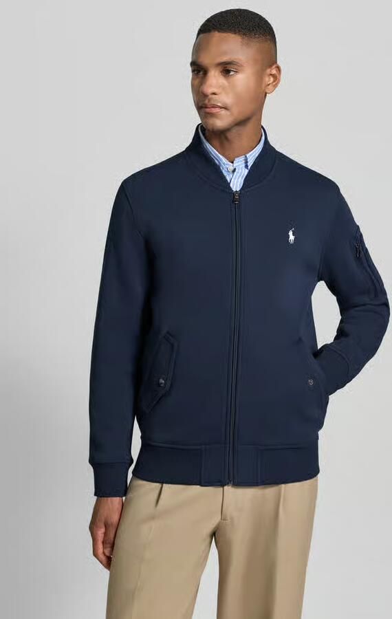 Polo Ralph Lauren Regular fit sweatjack met logostitching model 'Double' - Foto 2