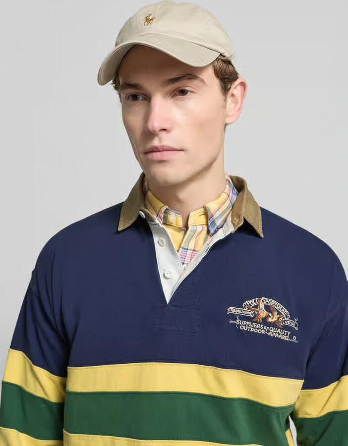 Polo Ralph Lauren Sweatshirt met geribde mouwboorden - Foto 2