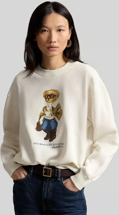 Polo Ralph Lauren Sweatshirt met iconisch beermotief - Foto 2