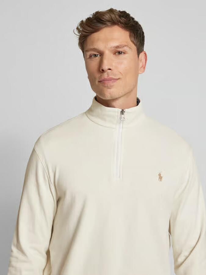 Polo Ralph Lauren Sweatshirt met opstaande kraag en ritssluiting - Foto 2
