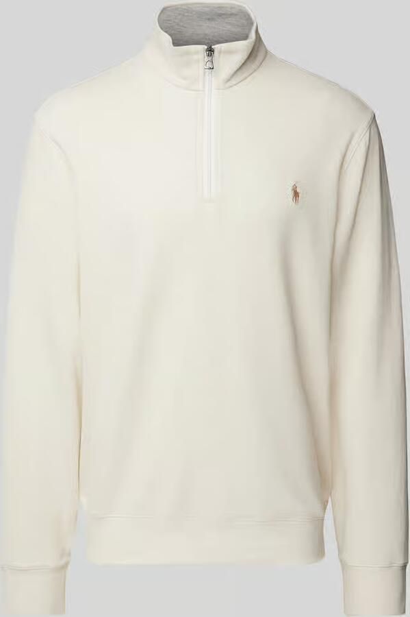 Polo Ralph Lauren Sweatshirt met opstaande kraag en ritssluiting
