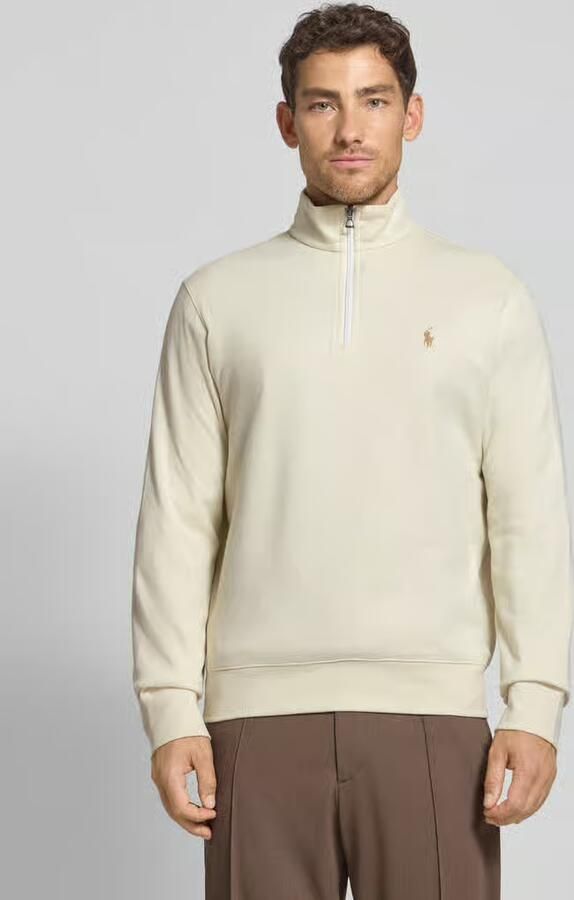 Polo Ralph Lauren Sweatshirt met opstaande kraag en ritssluiting - Foto 4