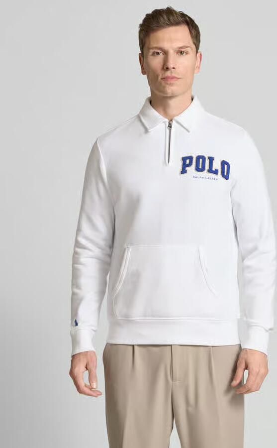 Polo Ralph Lauren Sweaters SWEATSHIRT DEMI ZIP EN MOLLETON - Foto 2