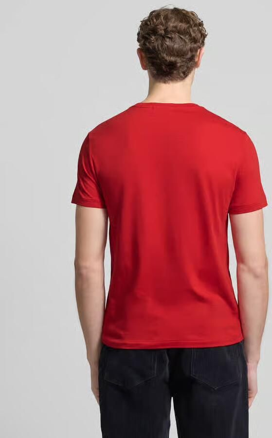 Polo Ralph Lauren T-shirt met labelprint en ronde hals