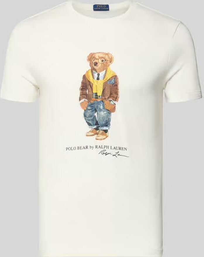 Polo Ralph Lauren T-shirt Korte Mouw T-SHIRT POLO BEAR AJUSTE EN COTON - Foto 2