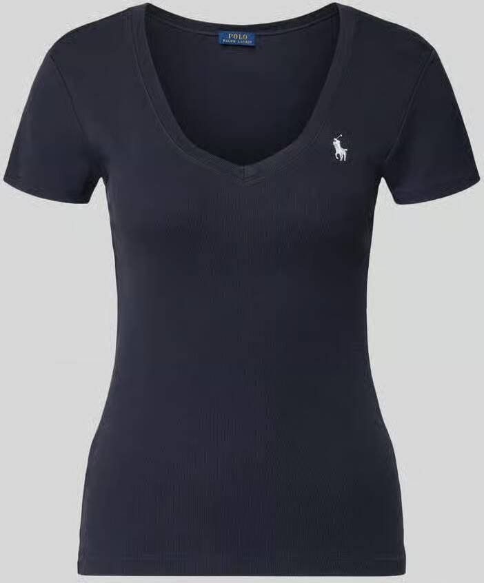 Polo Ralph Lauren T-shirt van katoen met labelstitching