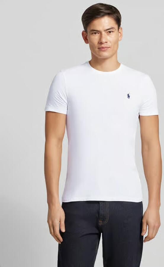 Polo Ralph Lauren T-shirt Korte Mouw PACK DE TSHIRT EN COTON BASIC MESH - Foto 4