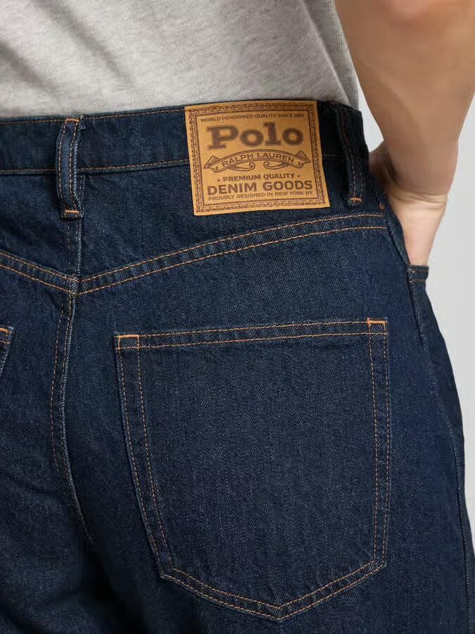 Polo Ralph Lauren tapered fit barrel jeans van puur katoen