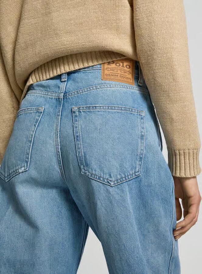 Polo Ralph Lauren Barrel jeans van puur katoen in 5-pocketmodel