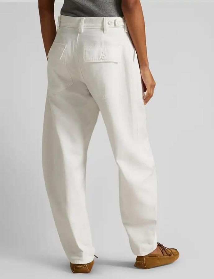 Polo Ralph Lauren Tapered stoffen broek van puur katoen - Foto 2
