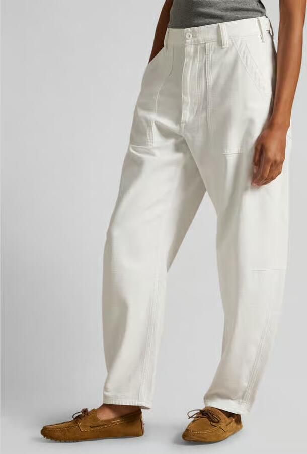 Polo Ralph Lauren Tapered stoffen broek van puur katoen - Foto 3