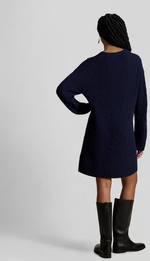 Polo Ralph Lauren Vloeiende vrijetijdsjurk van mix van wol en kasjmier - Foto 3