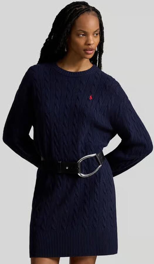 Polo Ralph Lauren Vloeiende vrijetijdsjurk van mix van wol en kasjmier - Foto 2