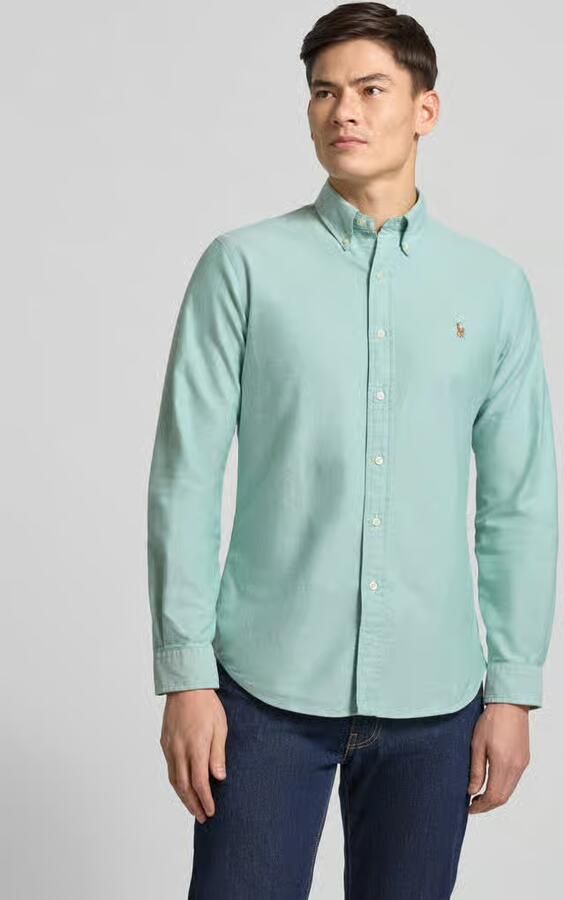 Polo Ralph Lauren Overhemd Lange Mouw CHEMISE COUPE DROITE EN OXFORD - Foto 4