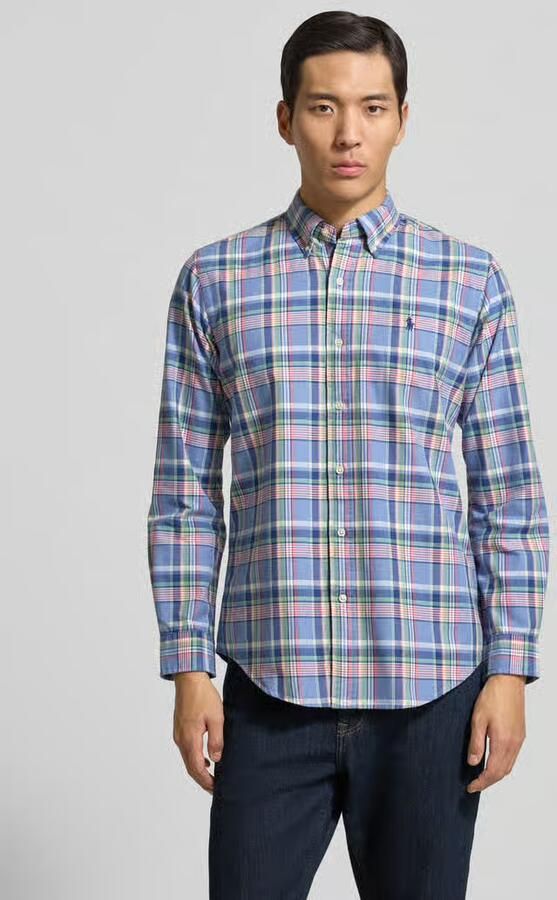 Polo Ralph Lauren Vrijetijdsoverhemd met labelstitching - Foto 2