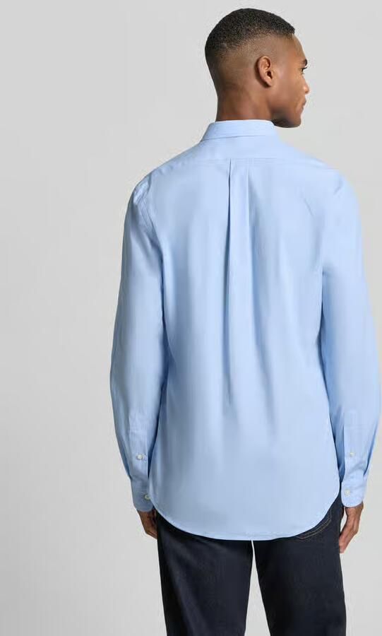 Polo Ralph Lauren Overhemd Lange Mouw CHEMISE AJUSTEE SLIM FIT EN POPELINE UNIE