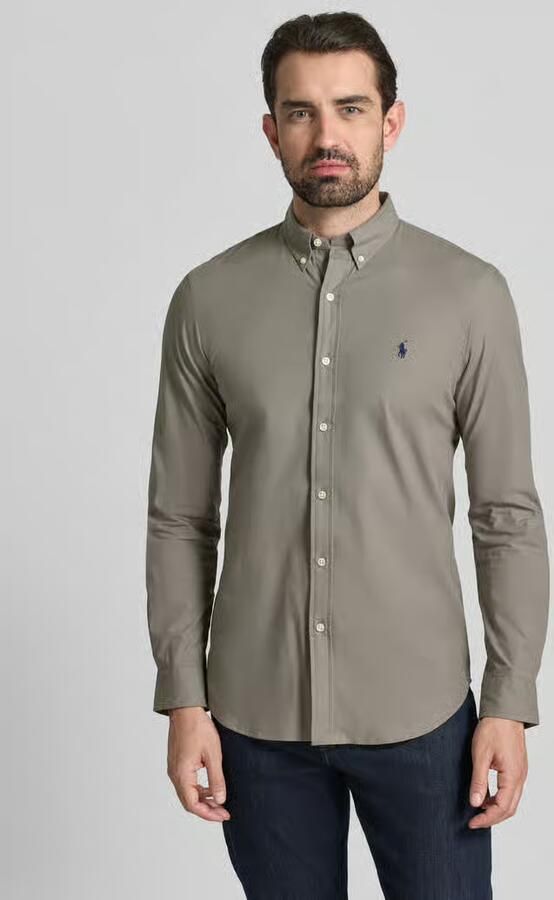 Polo Ralph Lauren Vrijetijdsoverhemd met labelstitching - Foto 2