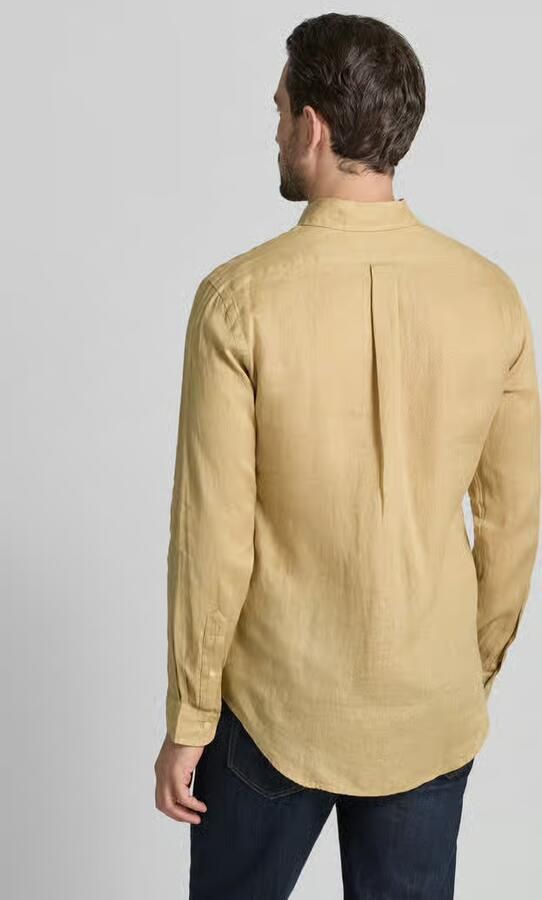 Polo Ralph Lauren Custom fit vrijetijdsoverhemd van puur linnen