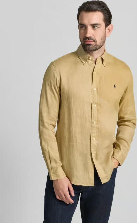 Polo Ralph Lauren Custom fit vrijetijdsoverhemd van puur linnen - Foto 2