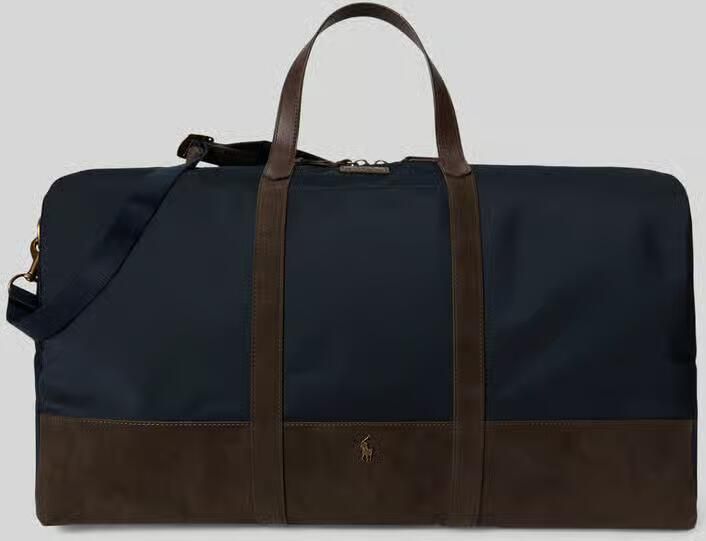 Polo Ralph Lauren Weekendtas van puur katoen met suède