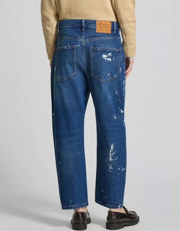 Polo Ralph Lauren Wide fit jeans van puur katoen model 'Boyfriend'