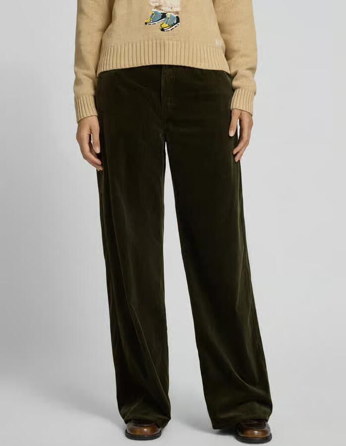 Polo Ralph Lauren Wide leg corduroy broek in 5-pocketmodel - Foto 2