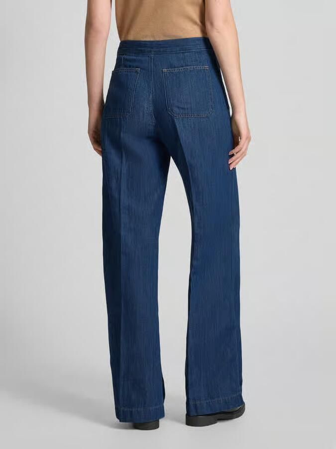 Polo Ralph Lauren Wide leg jeans met opgestikte zakken model 'LEATON' - Foto 2