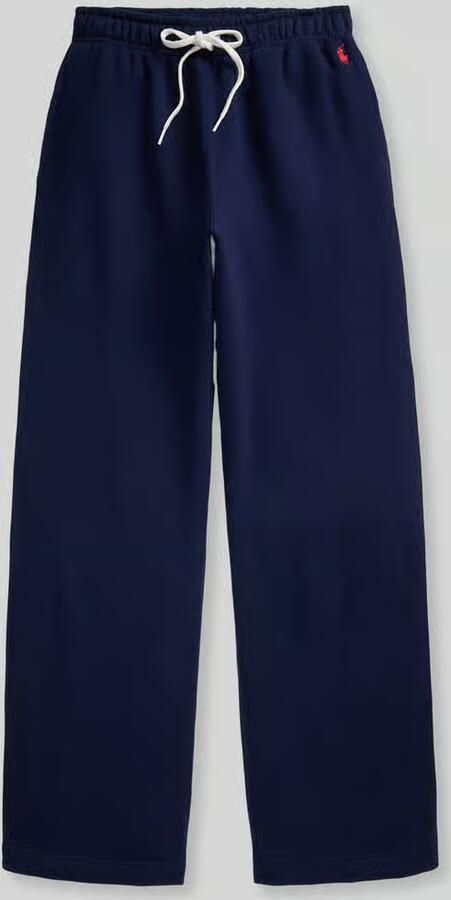 Polo Ralph Lauren Wide leg sweatbroek van katoenmix met gestikt logo - Foto 2