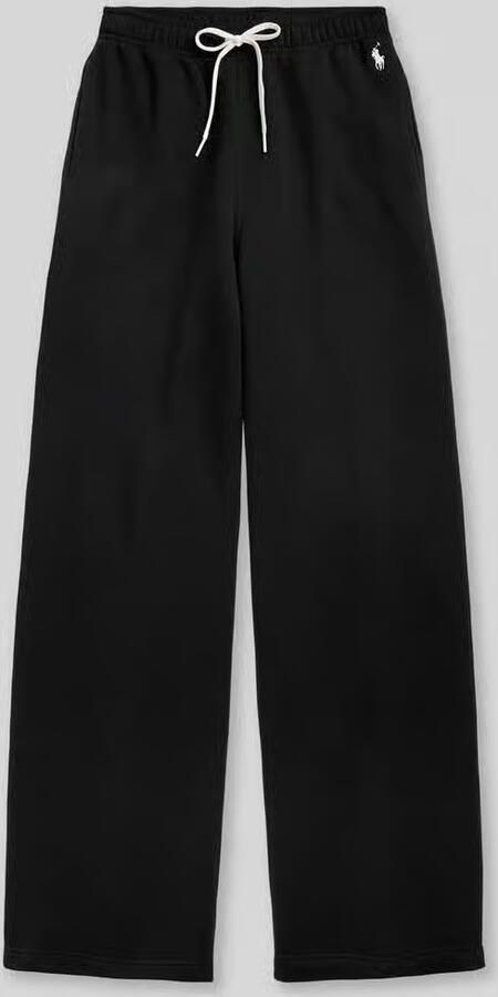 Polo Ralph Lauren Wide leg sweatbroek van katoenmix met gestikt logo - Foto 2